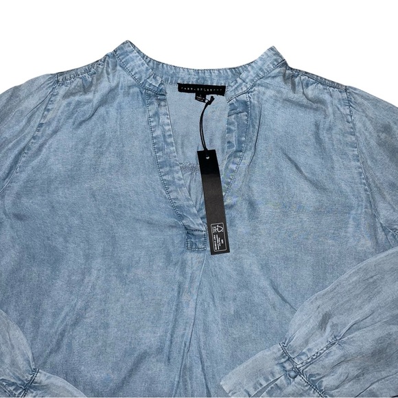NWT Chambray top size large - Picture 3 of 8